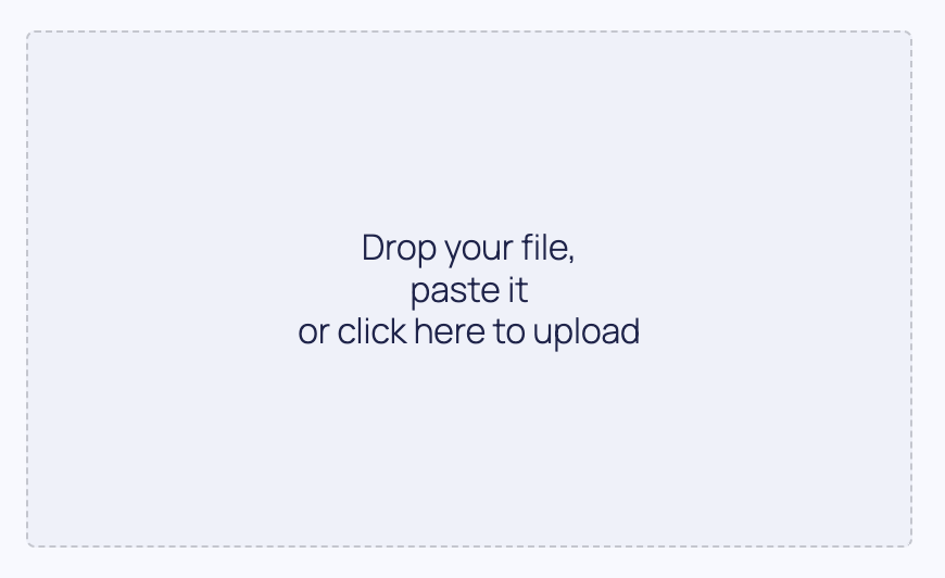 UploadDropzone